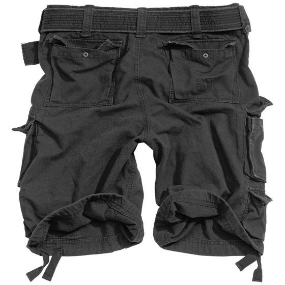 Surplus shorts Division in nero