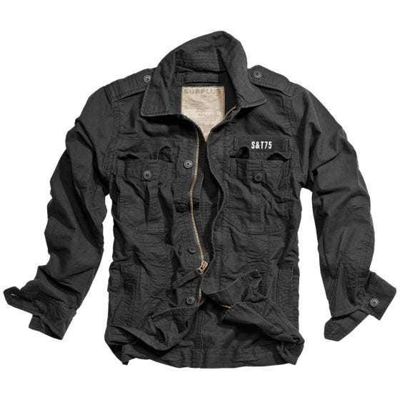 Surplus giacca Heritage Vintage in nero