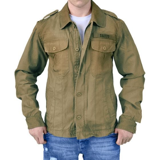 Surplus giacca Heritage Vintage in verde oliva