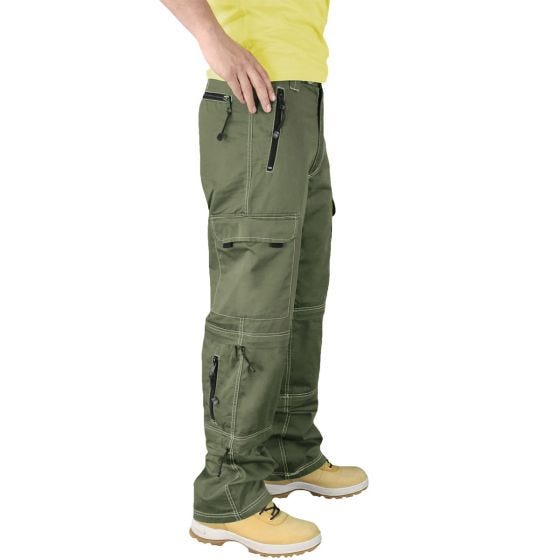 Surplus pantaloni da trekking in verde oliva