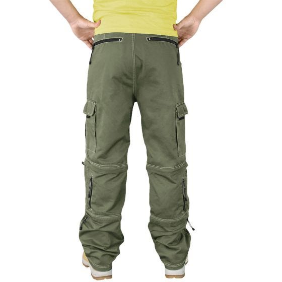 Surplus pantaloni da trekking in verde oliva