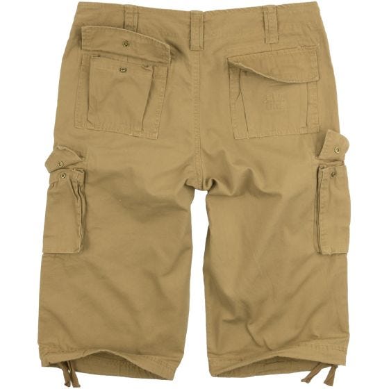 Surplus pantaloni a 3/4 Trooper Legend in beige effetto slavato
