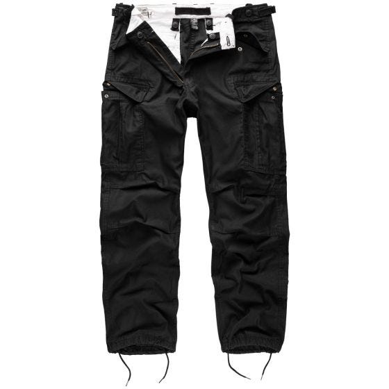 Surplus pantaloni Vintage Fatigues in nero