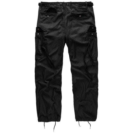 Surplus pantaloni Vintage Fatigues in nero