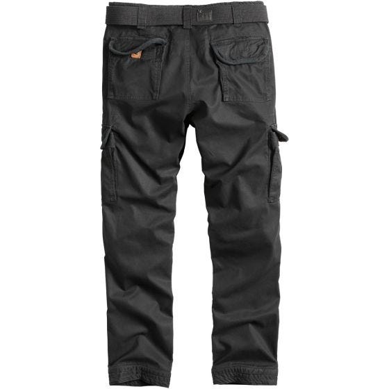 Surplus pantaloni Premium Slimmy in nero effetto slavato