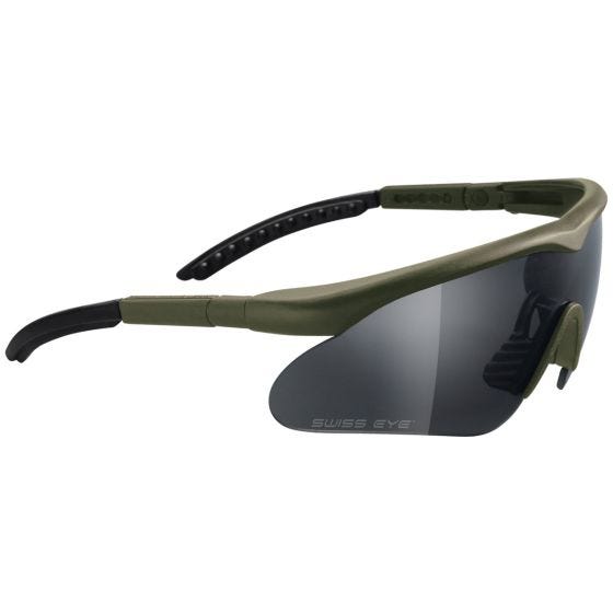 Swiss Eye occhiali Raptor con montatura in verde oliva