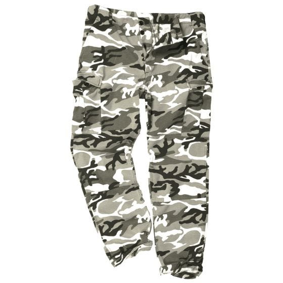 Teesar pantaloni BDU in ripstop prelavato in Urban