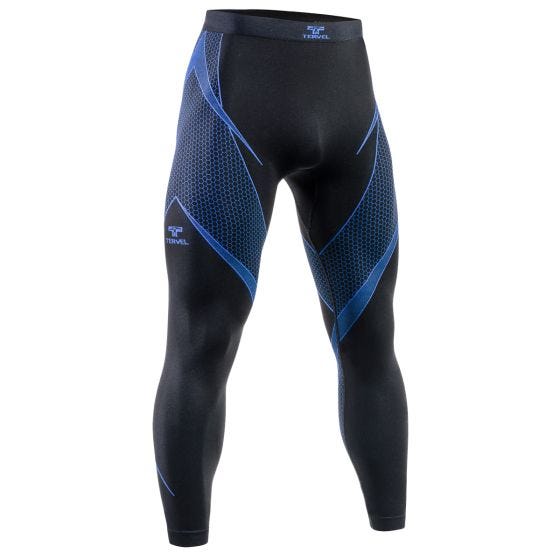 Tervel calzamaglia Optiline in nero / blu