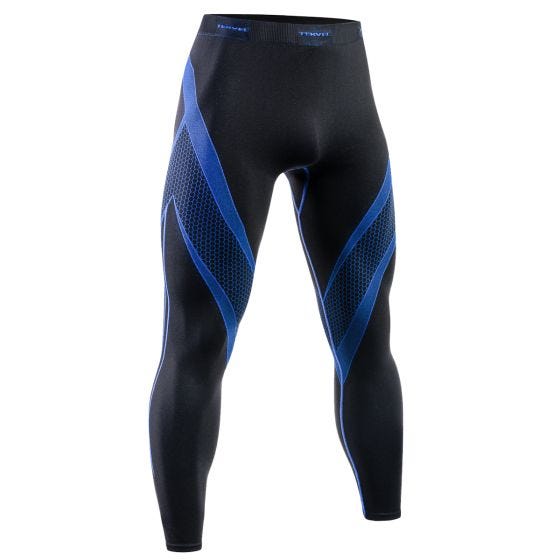 Tervel leggings da corsa Optiline in nero / blu