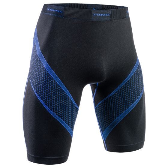 Tervel shorts da corsa Optiline in nero / blu