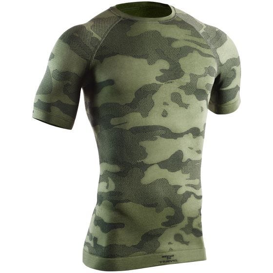 Tervel maglia tattica a maniche corte Optiline in Military / grigio