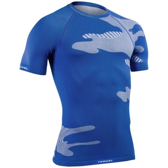 Tervel maglia maniche corte Optiline Light in blu / bianco