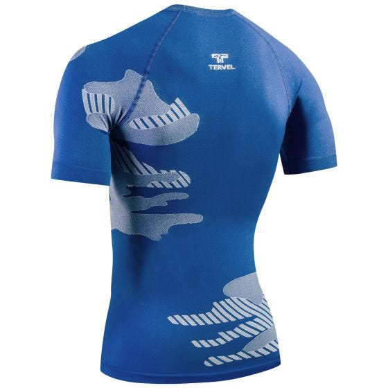 Tervel maglia maniche corte Optiline Light in blu / bianco