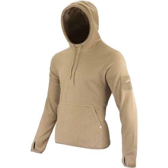 Viper felpa con cappuccio tattica in Coyote