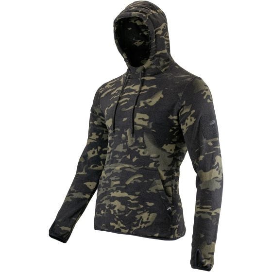 Viper felpa con cappuccio tattica in V-Cam Black