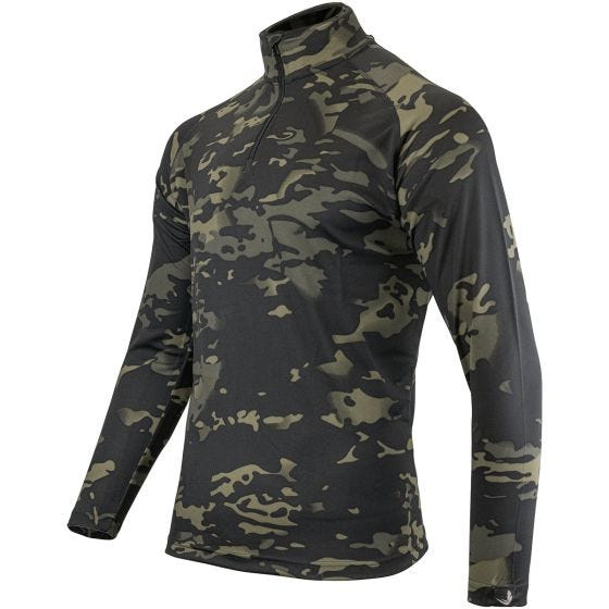 Viper maglia Armour a maniche lunghe in Mesh-Tech V-Cam nero