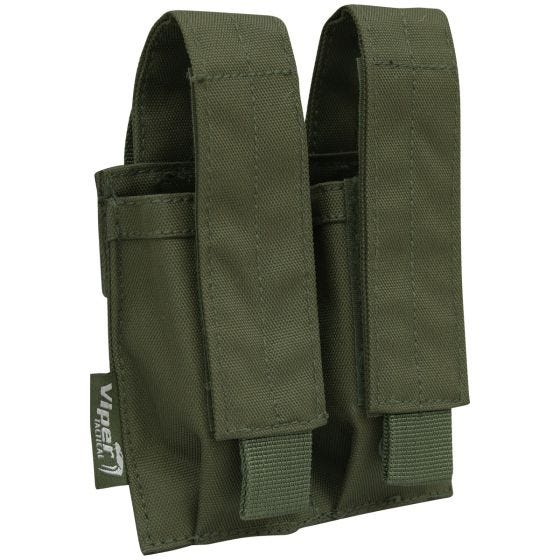 Viper astuccio per caricatore doppio per pistola in verde oliva
