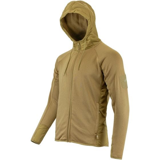 Viper felpa con cappuccio Storm in Coyote