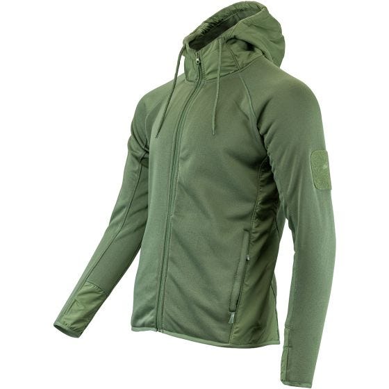 Viper felpa con cappuccio Storm in verde