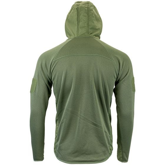 Viper felpa con cappuccio Storm in verde