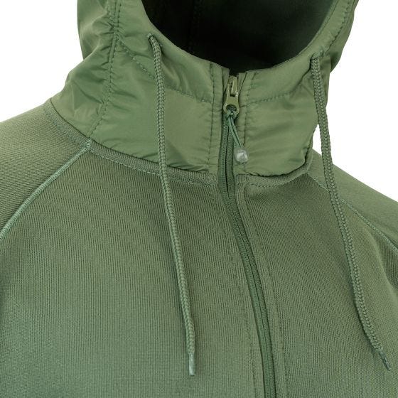 Viper felpa con cappuccio Storm in verde