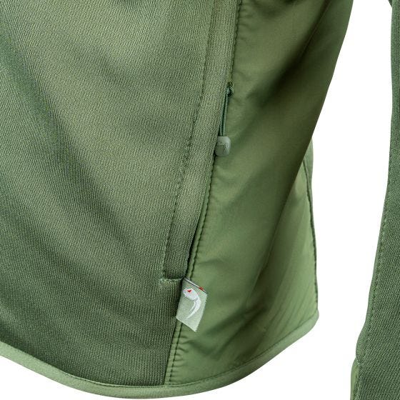 Viper felpa con cappuccio Storm in verde