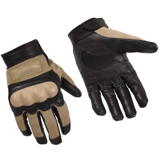 Wiley X guanti da assalto Combat CAG-1 in Coyote