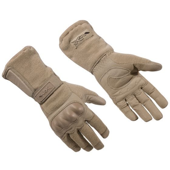 Wiley guanti da combattimento resistenti alle fiamme X TAG-1 in Coyote