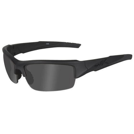 Wiley X occhiali Valor con lenti fumé grigie Black Ops e struttura in nero opaco