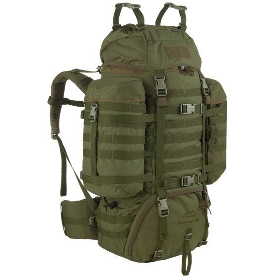 Wisport zaino Raccoon 65L in Olive Green