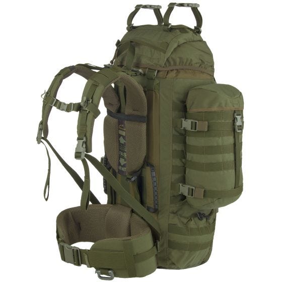 Wisport zaino Raccoon 65L in Olive Green
