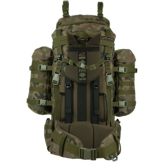 Wisport zaino Raccoon 65L in PL Woodland