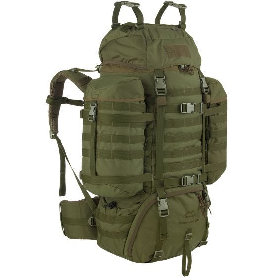Wisport zaino Raccoon 85L in Olive Green