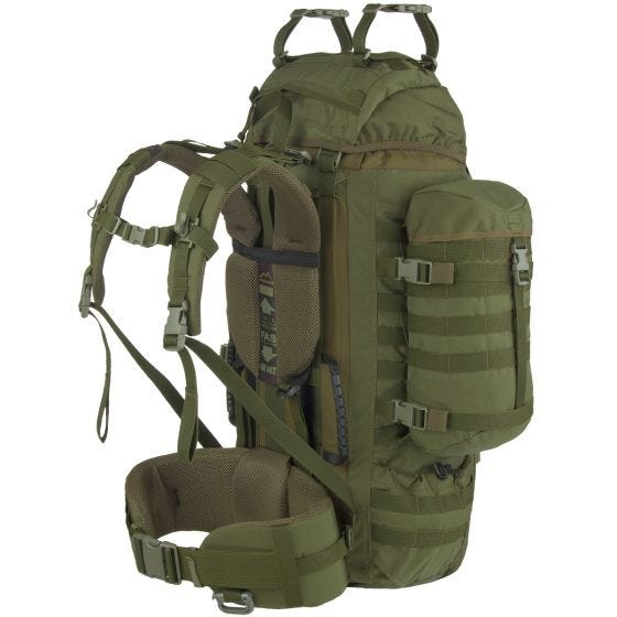 Wisport zaino Raccoon 85L in Olive Green