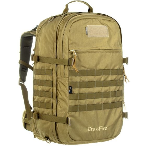 Wisport zaino/borsa a spalla Crossfire in Coyote