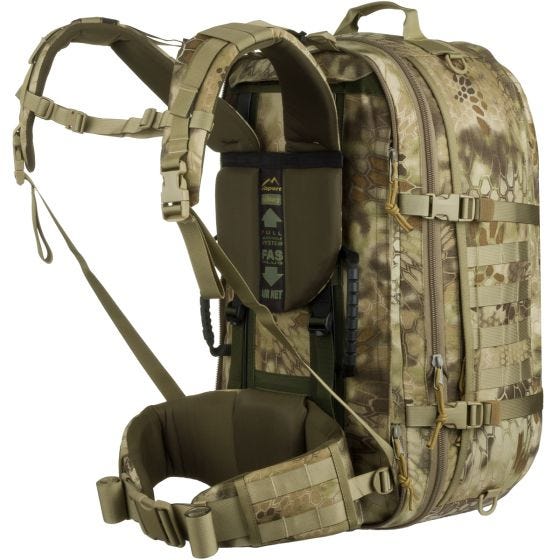 Wisport zaino/borsa a spalla Crossfire in Kryptek Highlander