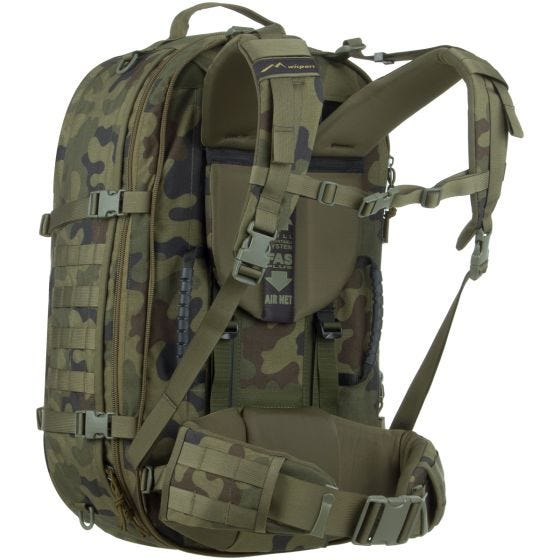 Wisport zaino/borsa a spalla Crossfire in PL Woodland