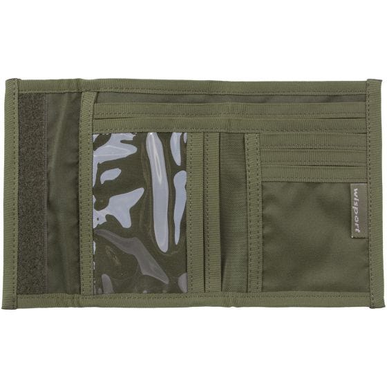 Wisport portafoglio Lizard in Olive Green