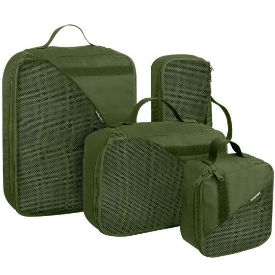 Wisport set borse Packbox in Olive Green