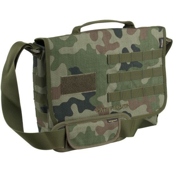 Wisport borsa a tracolla Pathfinder in Woodland polacco