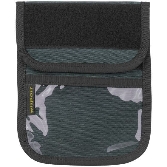 Wisport portadocumenti da collo in Graphite