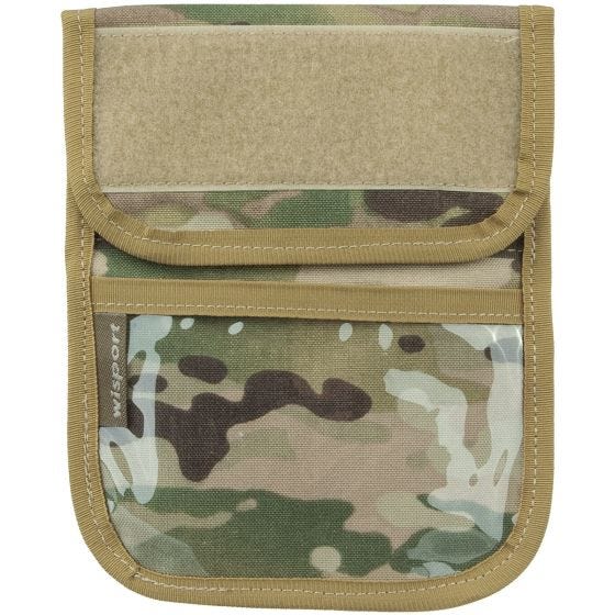 Wisport portadocumenti da collo in MultiCam
