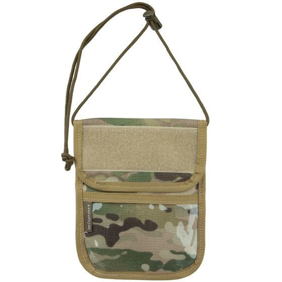 Wisport portadocumenti da collo in MultiCam