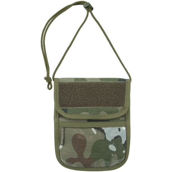 Wisport portadocumenti da collo in Woodland polacco