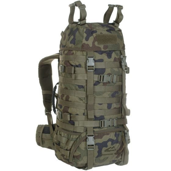 Wisport zaino Raccoon 45L in Woodland polacco
