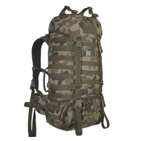 Wisport zaino Raccoon 45L in Woodland polacco