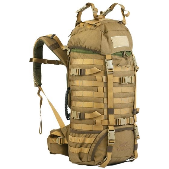 Wisport zaino Raccoon 45L in Coyote