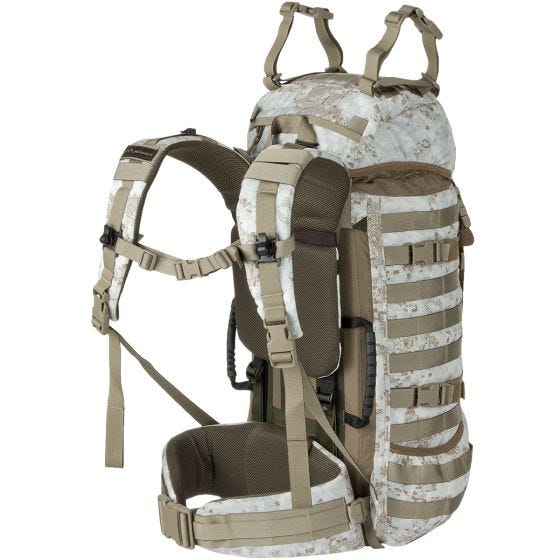 Wisport zaino Raccoon 45L in PenCott Snowdrift