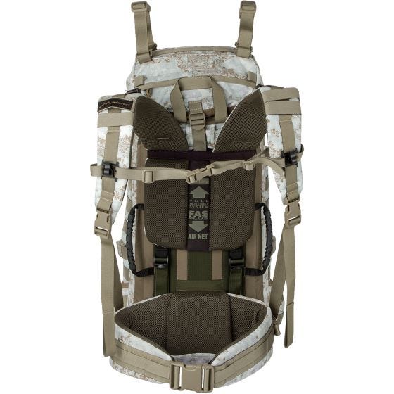 Wisport zaino Raccoon 45L in PenCott Snowdrift