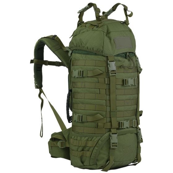 Wisport zaino Raccoon 45L in Olive Green